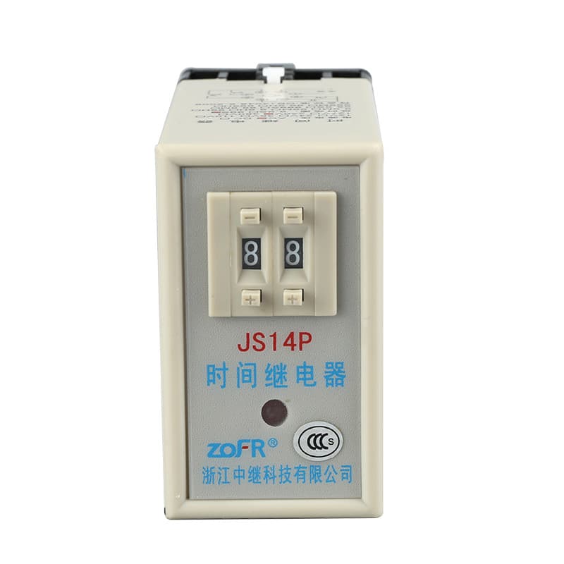 Wholesale of Yueqing digital time relays (380V, 220V, 24V, 12V, with base plate and power-on delay).