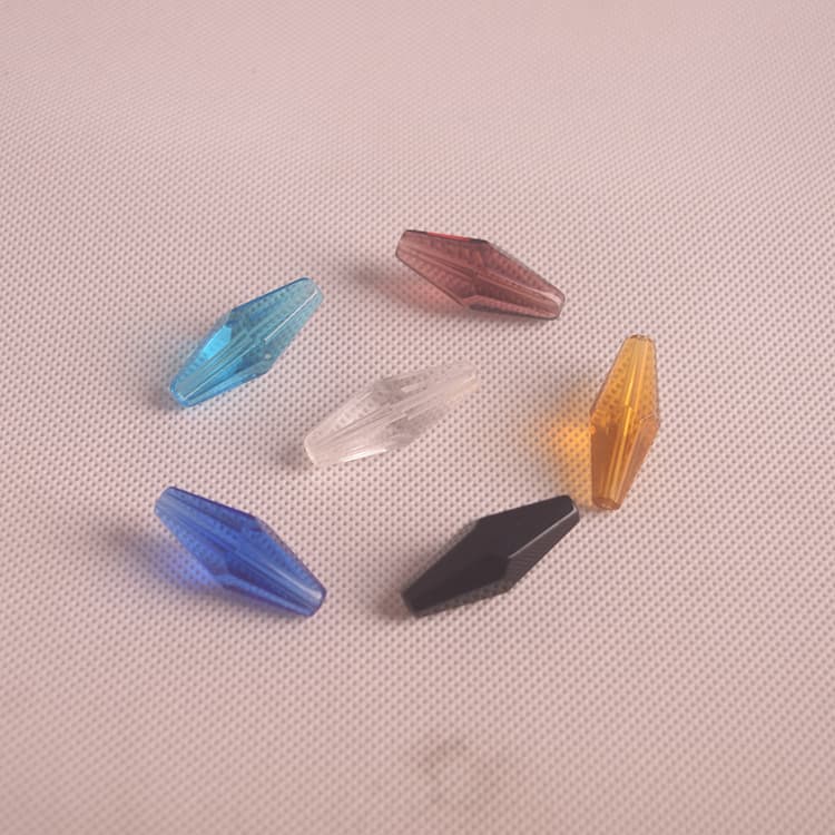 12*30MM Crystal Diamond Beads, Loose Crystal Beads Wholesale, Crystal Glass Beads, Crystal Curtain Accessories Wholesale