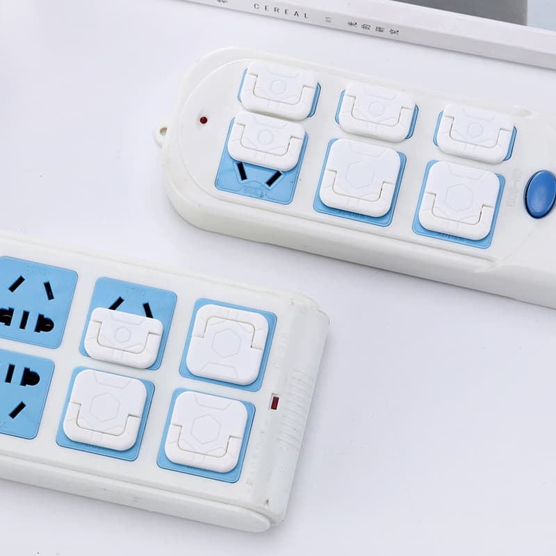 New Pattern Anti-Shock Outlet Cover with Pull Ring for Infants, Child Outlet Protector Safety Cover
