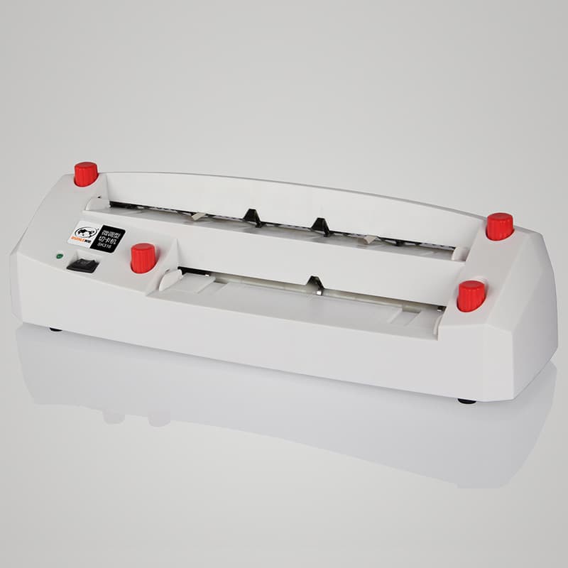 Shuou SK316 Heavy-Duty Electric Business Card Cutter Micro-Adjustable Right Angle Size 90x54mm Cuts 300g