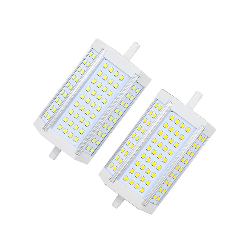 LED Highlight High Power 30W R7S LED Corn Light 72 Beads SMD2835 Horizontal Plug Light Floodlight Factory Wholesale