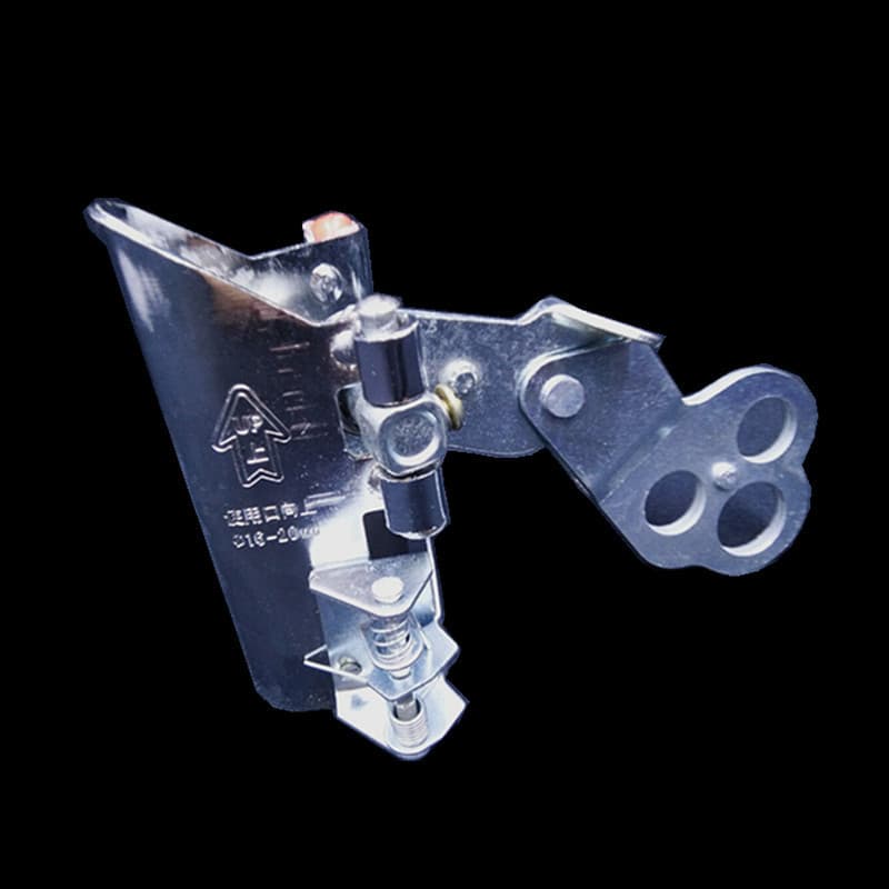 Safety rope self-locking device, fall arrestor, cleaning safety climbing tool descent device