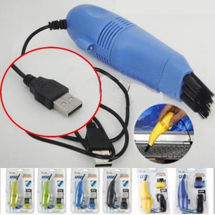 Micro USB computer cleaner, vacuum cleaner, mini keyboard cleaning brush, portable USB laptop vacuum.