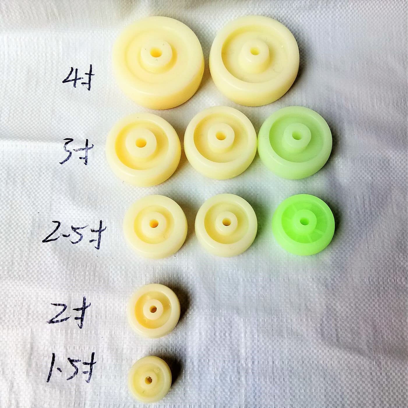 Single Wheel Fat Caster Wheel, Swivel Caster, Nylon Single Wheel, PP Single Wheel 1.5 inch 2 inch 2.5 inch 3 inch 4 inch Nylon Wheel