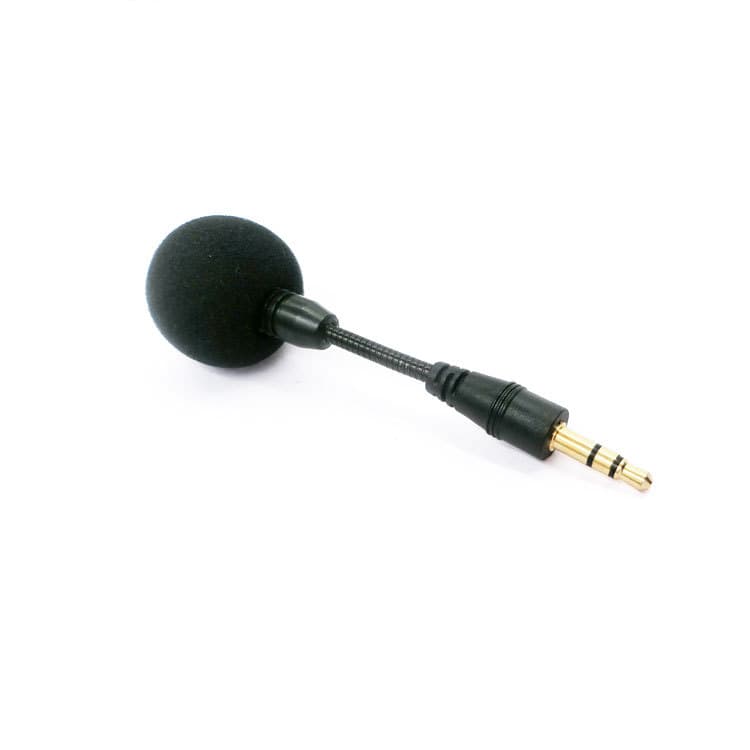 Live Streaming Microphone Camera Mini Plug-in Tour Guide Headset Short Mic Karaoke Recording Condenser Omnidirectional Small Microphone