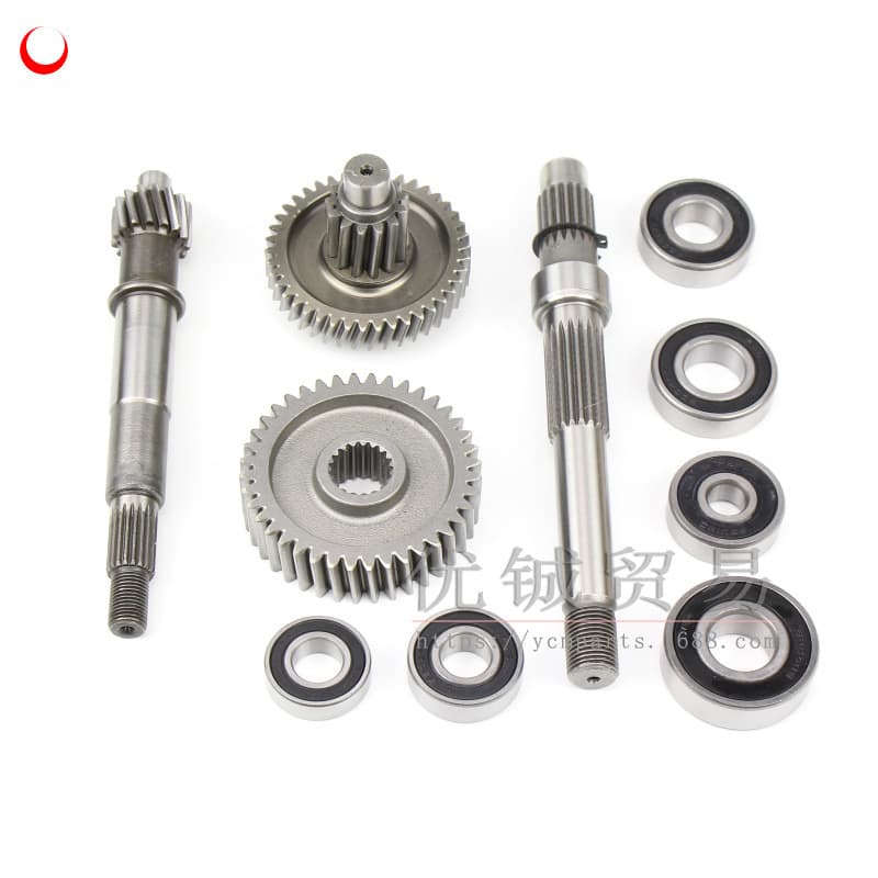 GY6 50 80 Engine Gear 125 150 Belt Shaft GY6 Gearbox Kit Transmission Gear Rear Axle