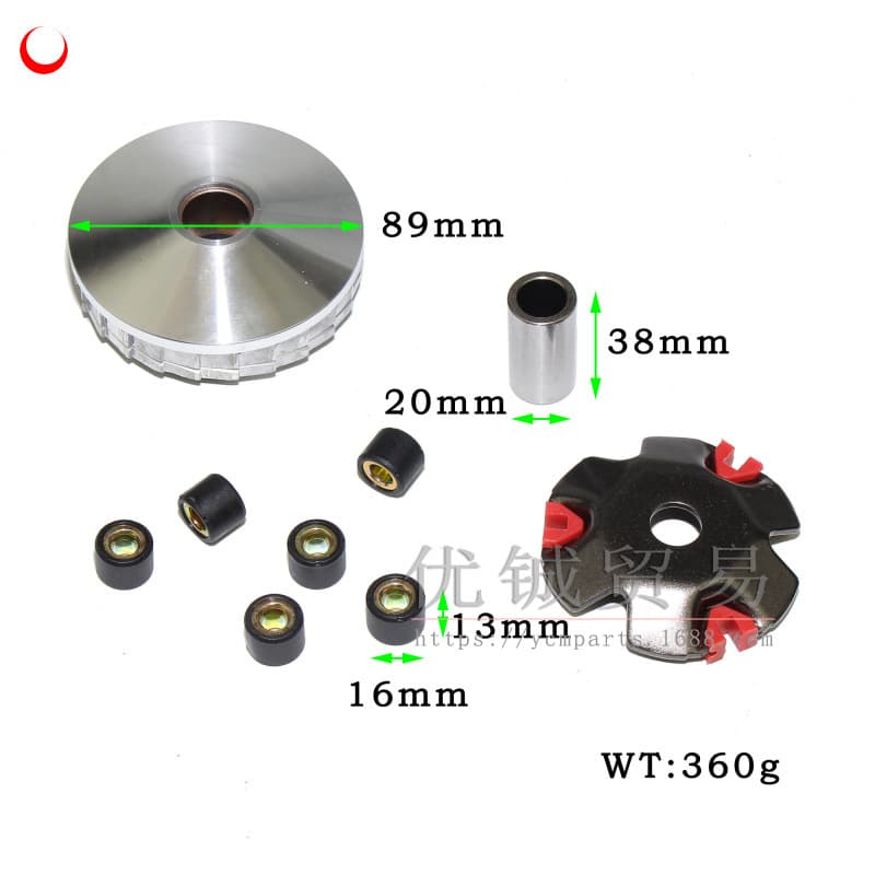 Hot selling power modified GY6 48cc drive plate four-stroke 50 GY6 large row 90cc 80 driving wheel pulley