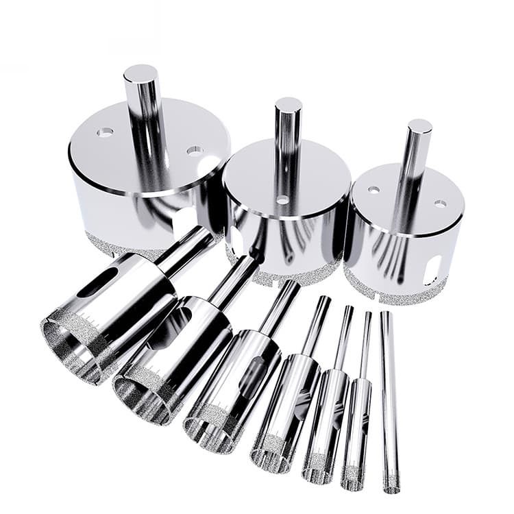 JingTeng Diamond Glass Drill Bit Tile Wall Marble Hole Opener Electroplated Drill Bit Glass Hole Cutter