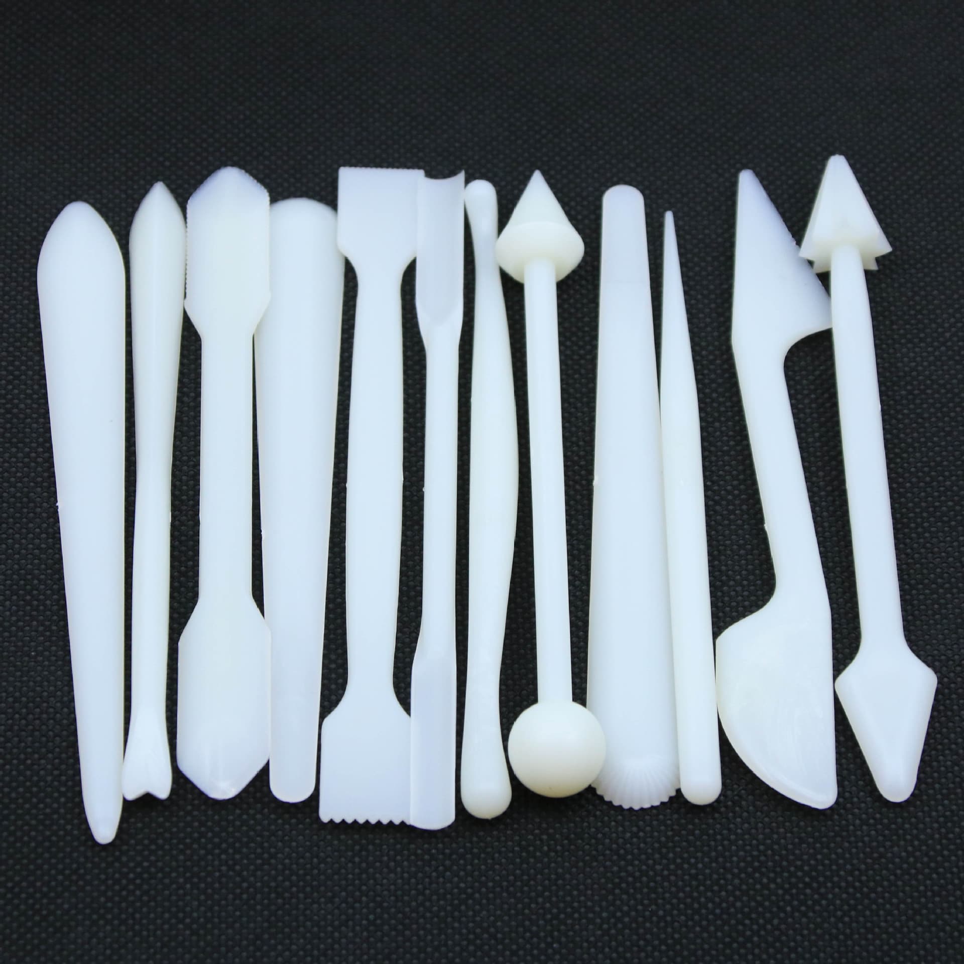 12-Piece Fondant Cake Carving Set, Cake Carving Pen, Sugar Flower Modeling Tools, DIY Baking Tools