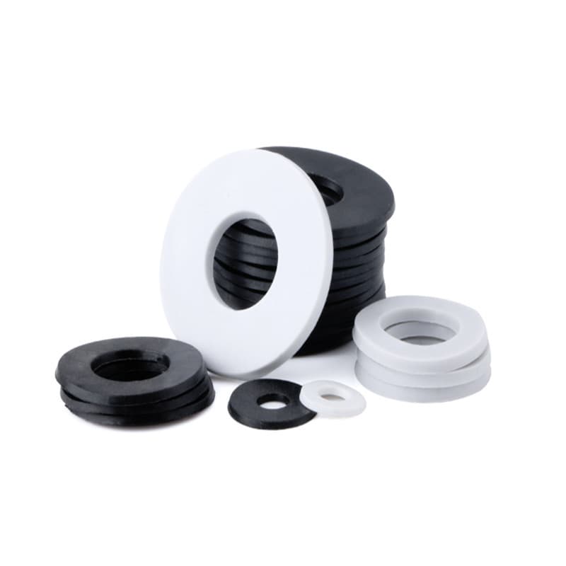 3M Adhesive Backing Transparent High-Temperature Resistant Silicone Rubber Sealing Ring Gasket, Insulating Self-Adhesive Rubber Shock Absorption Waterproof Ring