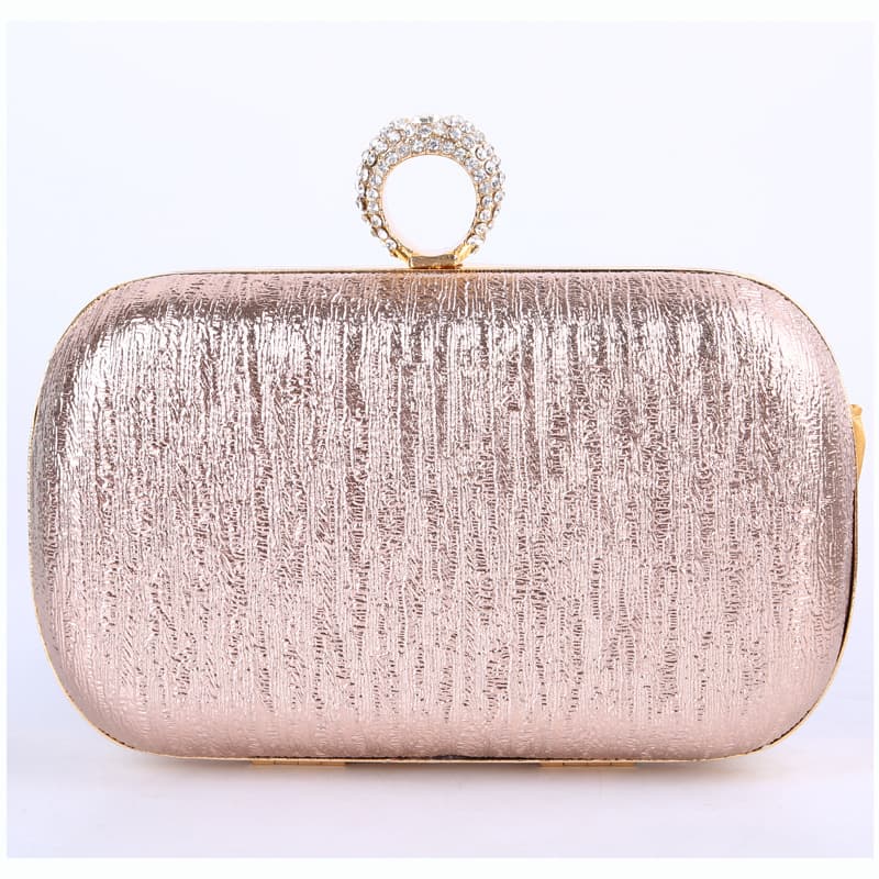 Cross-Border Dinner Bag New Style Pure Handmade Bark Pattern Evening Bag Hard Box Bag Wholesale Banquet Bag European and American Export Original Order