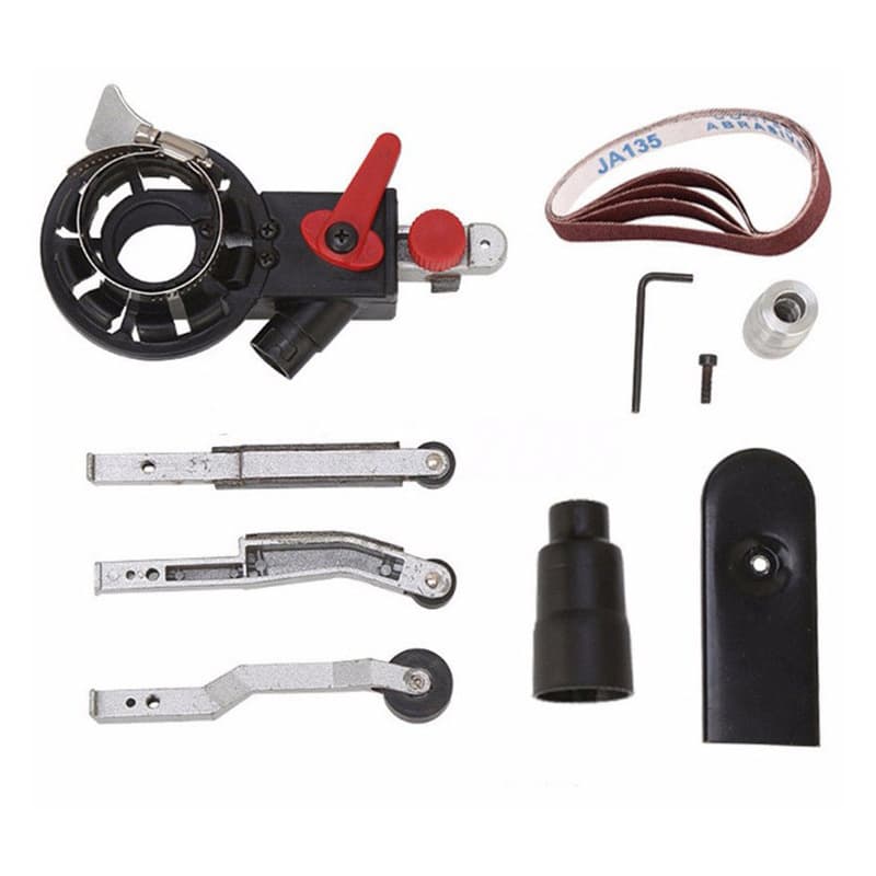 Guye angle grinder belt sander, metal grinding machine, furniture polishing and armrest polishing machine, small household belt sander