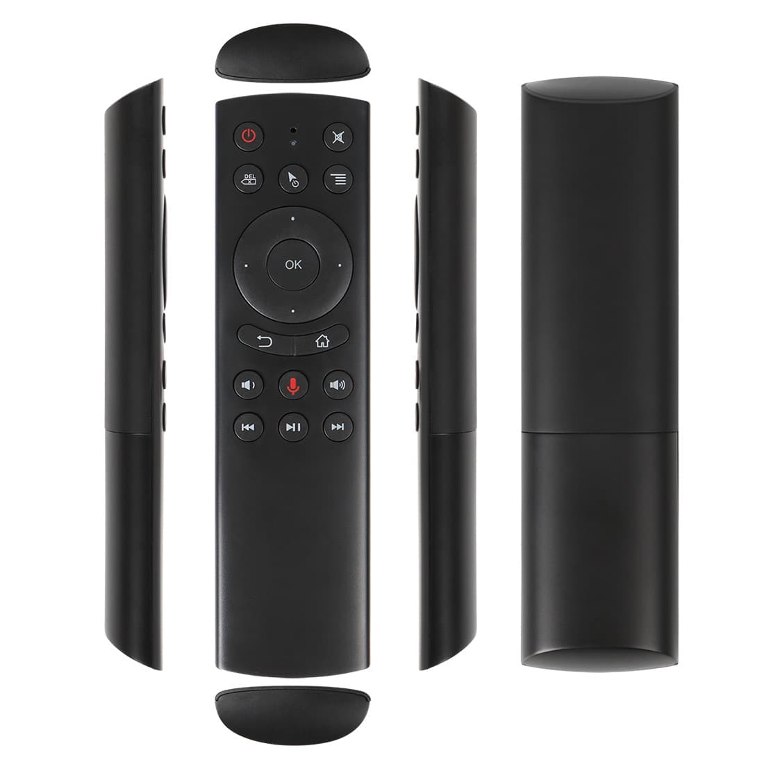 G20S Voice Remote Control Airmouse with USB 2.4G and Microphone for Smart Voice-controlled Mouse