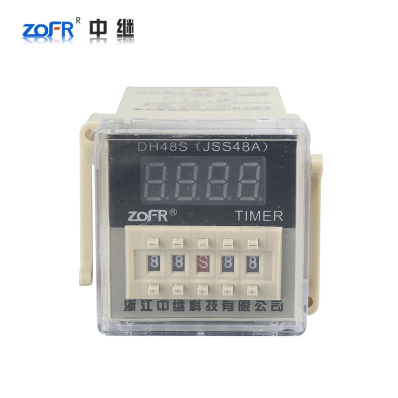 In stock: JSS48A adjustable time relay, 220V/12V digital display control time relay, DH48S-1Z 2Z