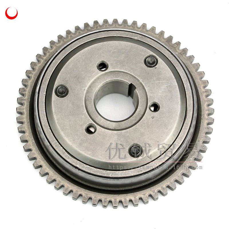 GY6 125/150 Starter Drive Plate GY6125cc Overrunning Clutch 3-Pin High Performance Starter Clutch Accessory