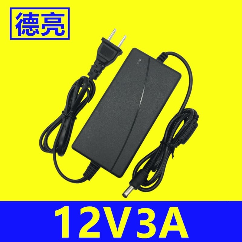 12V3A Switching Power Adapter 12V3000mA Charger US/EU/UK/AU Plug LED Power Supply