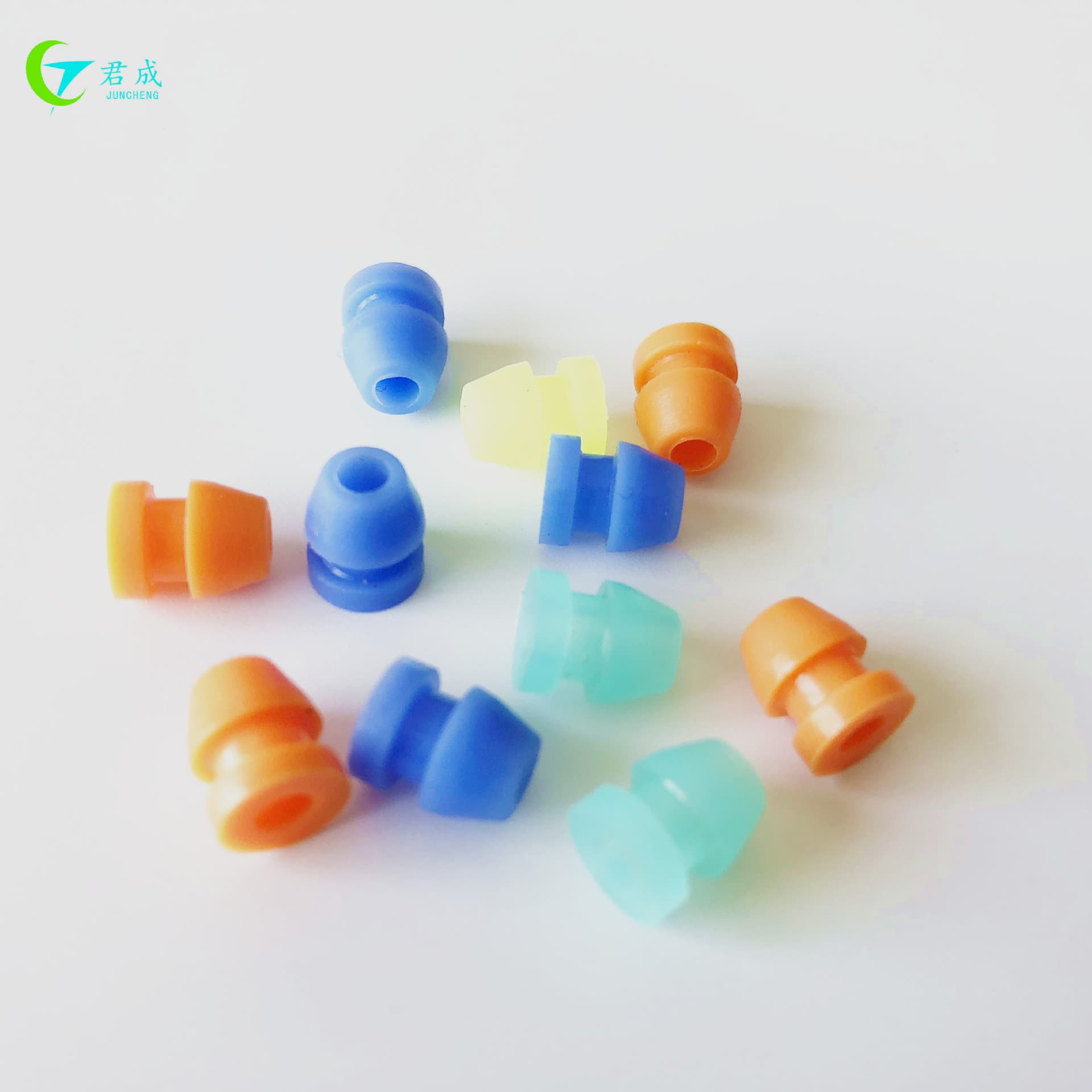 Selling φ3 silicone wire protector, silicone wire coil protector, 3mm wire plug, waterproof silicone wire guide plug