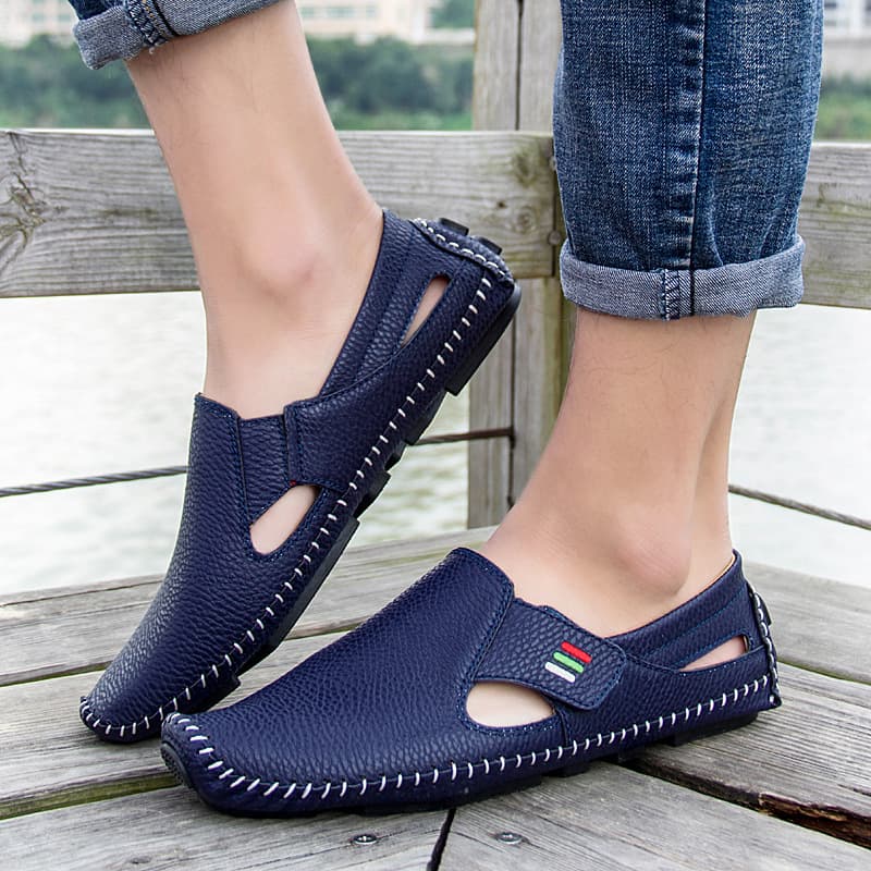 2026 Foreign Trade Large Size Men's Shoes Spring Trendy Loafers Casual Leather Shoes AliExpress Hot Selling Men's Shoes