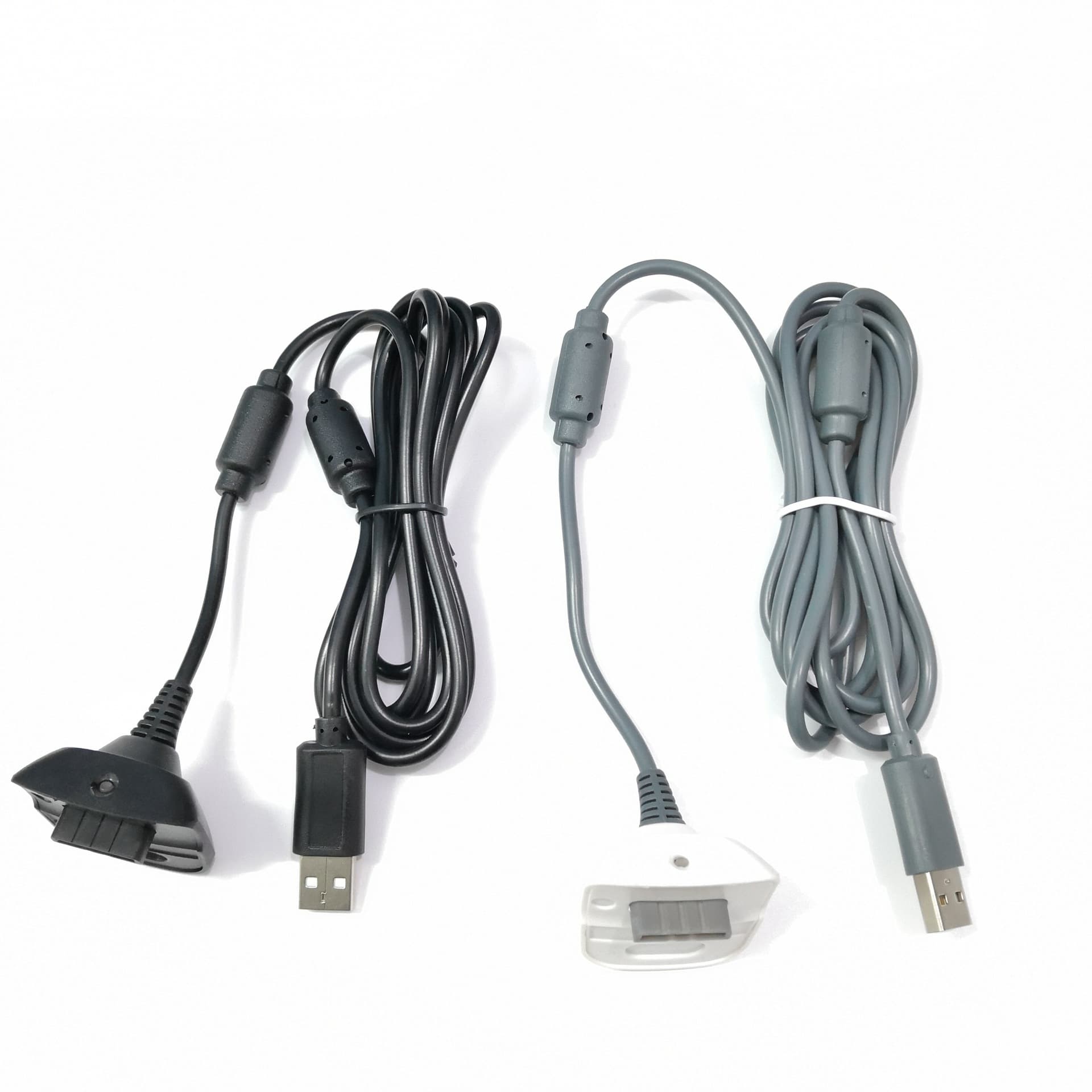 X-BOX360 Wireless Controller Charging Cable 1.8M Dual Ferrite Core Xbox360 2-in-1 Controller Cable