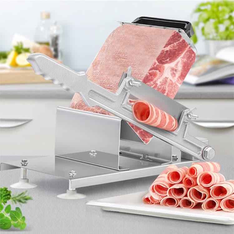 Upgraded Mutton Slicer, Household Stainless Steel Meat Slicer, Commercial Vegetable Cutter, for Hot Pot Mutton and Fatty Beef