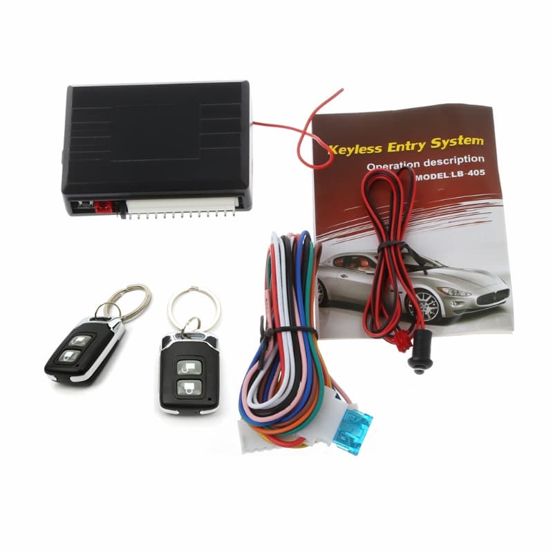 2-Button Car Keyless Entry Controller Direction Light Remote Lock/Unlock Keyless