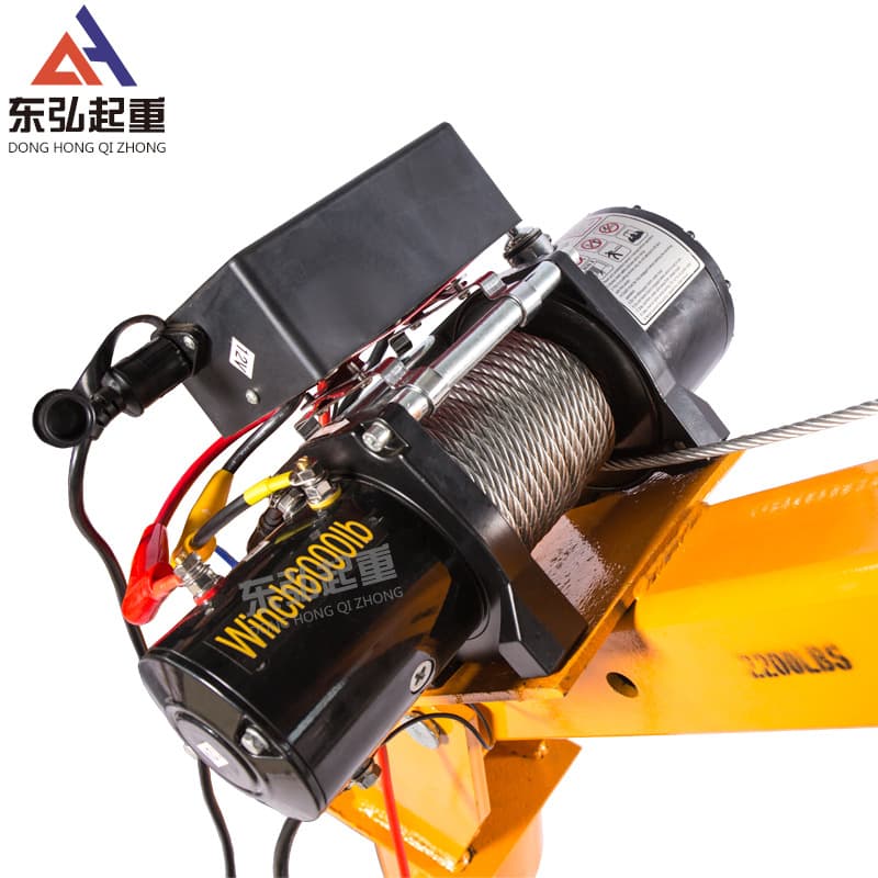 Donghong Vehicle Electric Winch 12V 24V Rescue Towing Winch Off-Road Vehicle Self-Rescue Electric Winch