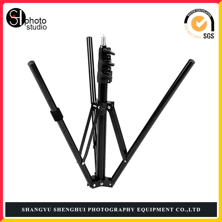 Photographic equipment student light stand portable flash stand aluminum alloy reversible folding light stand