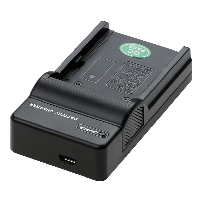 FENGBIAO NP-FM50 Battery USB Charger for Sony FM500H F550 F750 Cameras