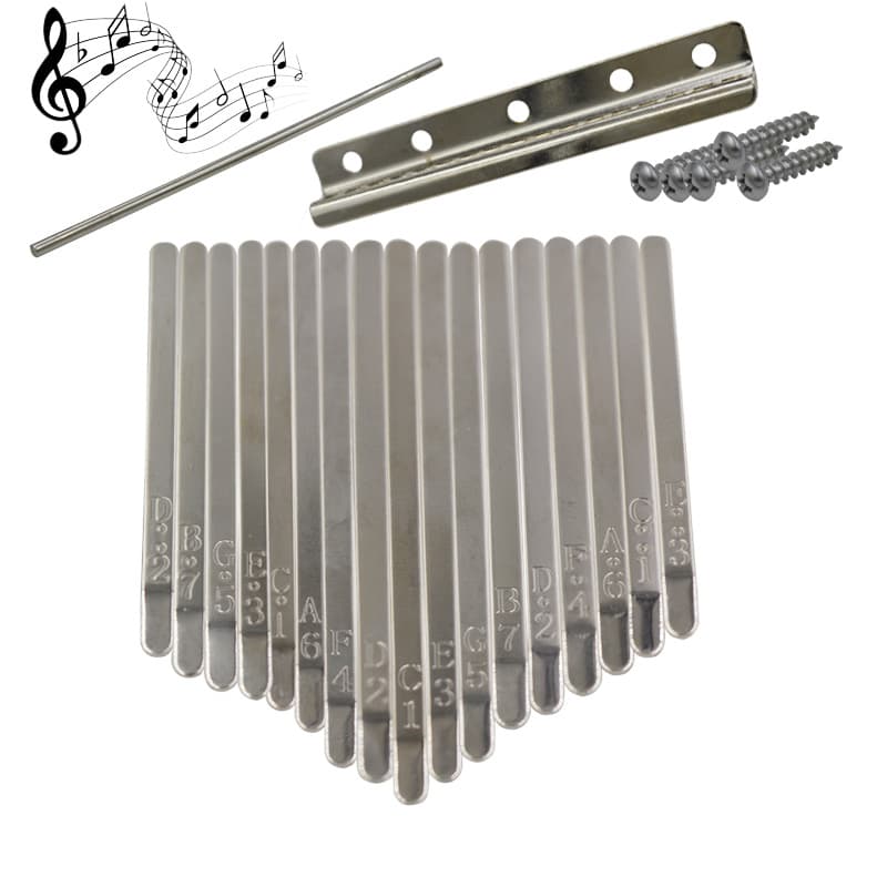 17-note kalimba plectrum, 21-note kalimba plectrum (compatible with all brands)