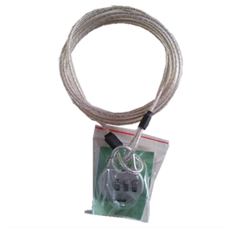 Zinc alloy combination locks for car covers, luggage wire rope combination locks, direct from manufacturer.