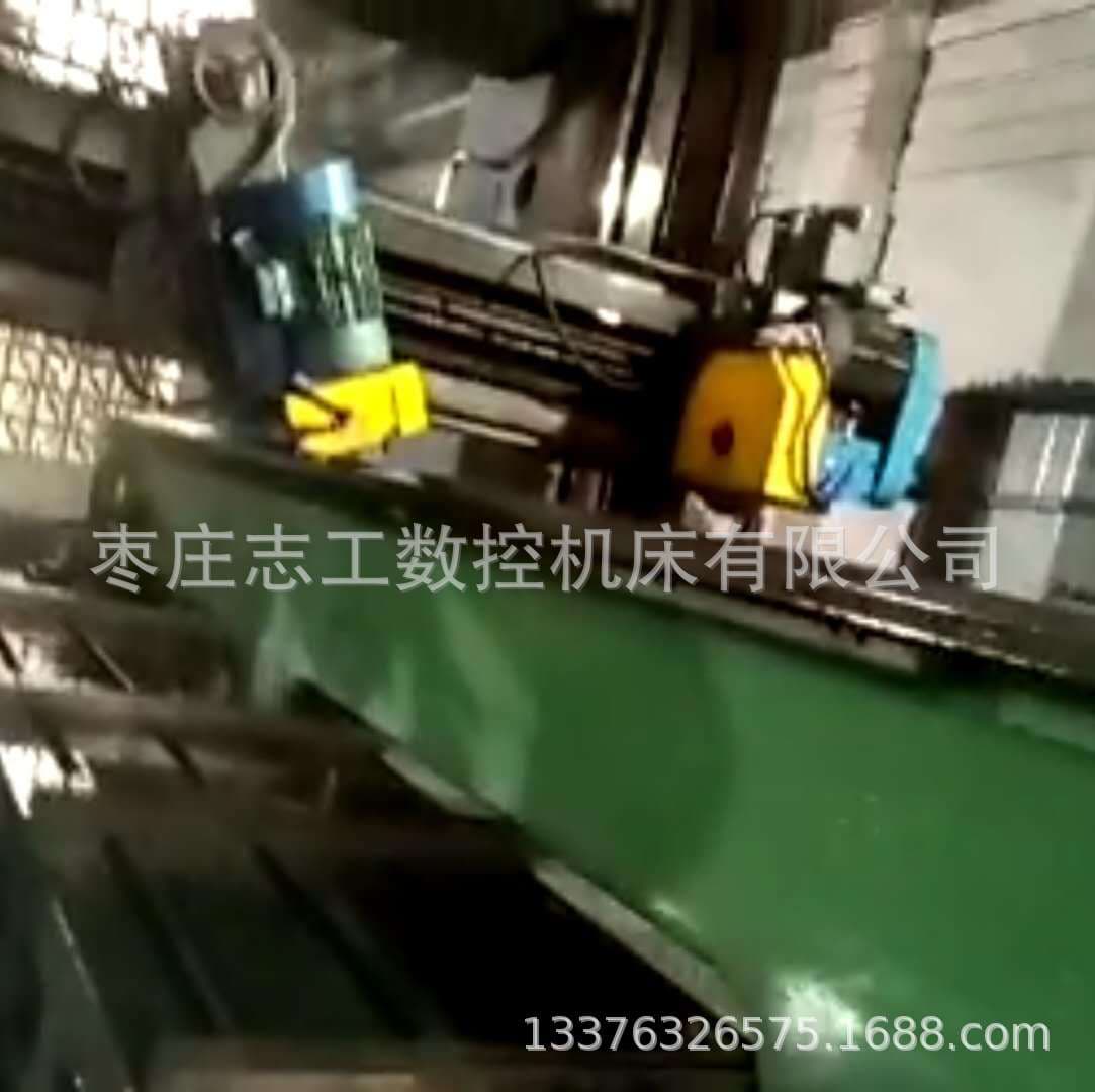 Manufacturer supplies gantry planer and milling series converted to surface grinder, surface grinding head equipped with vertical grinding guide rail grinder.
