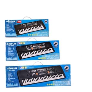 BIGFUN Electronic Keyboard Amazon 37-Key 61-Key Children's Piano Toy with Microphone Music Gift Cross-border Product