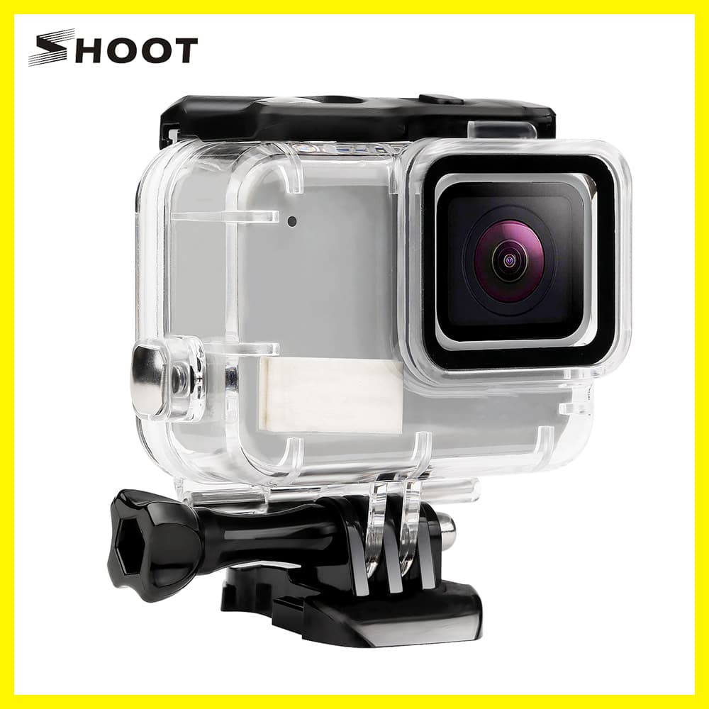 New GoPro Hero7 Silver/White Special Waterproof Case, Camera Accessories Waterproof Housing