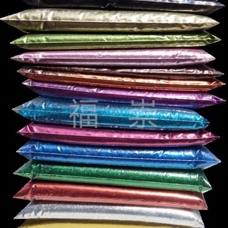 Factory Direct Glitter Powder PET Sequins Hexagon Holographic Laser Powder 0.3mm Eco-Friendly Glitter