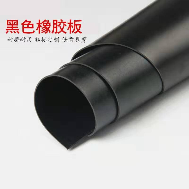In-stock wholesale, black insulating rubber sheets for distribution rooms, acid and alkali resistant rubber sheets, oil-resistant rubber sheets, mat wholesale.