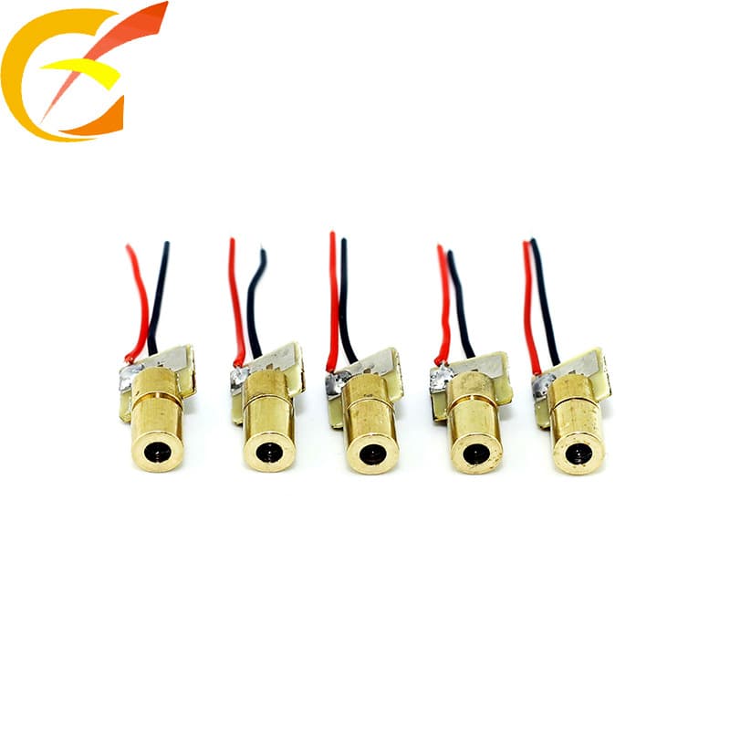 Mini Small Size 4mm Laser Head 650nm Red Laser Module Laser Leaf Turner Pen Accessories Dot Spot