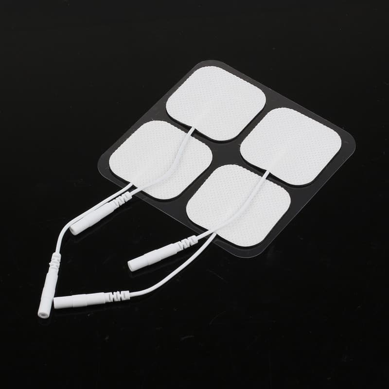 Electrode Pads 4*4CM, 5*5CM Non-woven Electrode Patches, 4-Pack