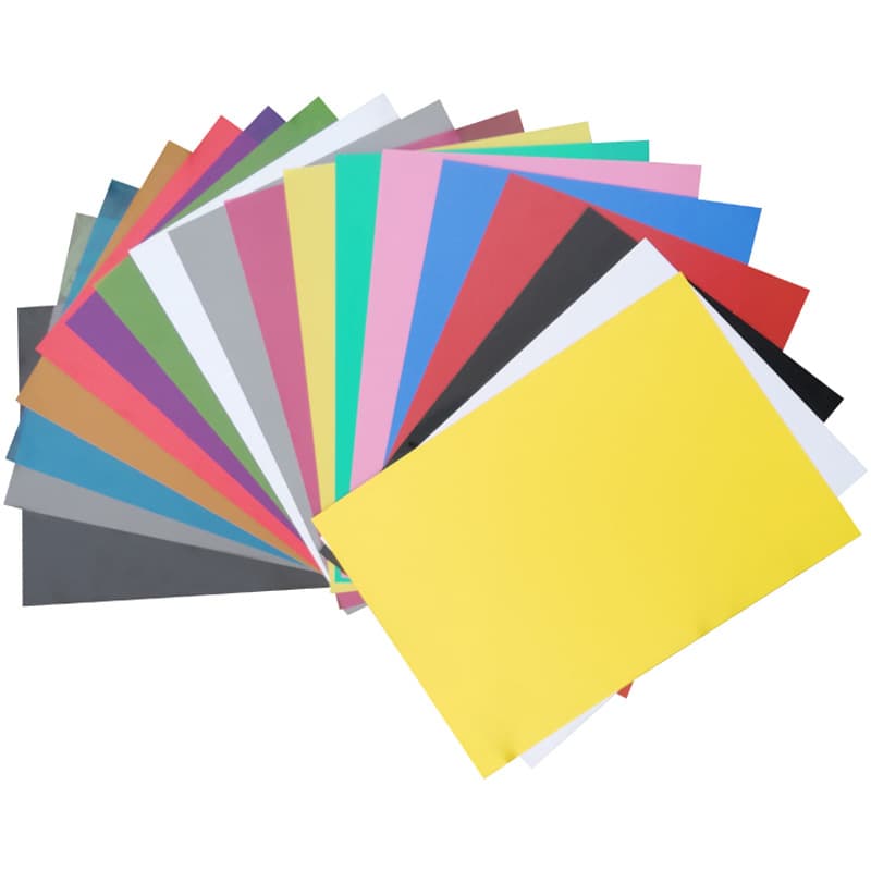 Transparent PVC sheets, colored plastic PC sheets, PP semi-transparent printing processing and customization