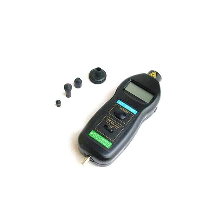 2-in-1 RPM Speed Tester Motor Tachometer Contact Tachometer Non-Contact Tachometer DT2236B