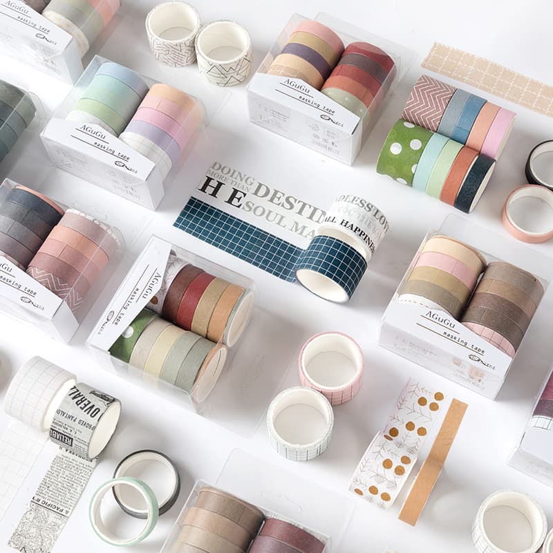 Jily 10-Roll Set Washi Tape, Sweet Dreams Series, Photo Album Diary DIY Decorative Stickers