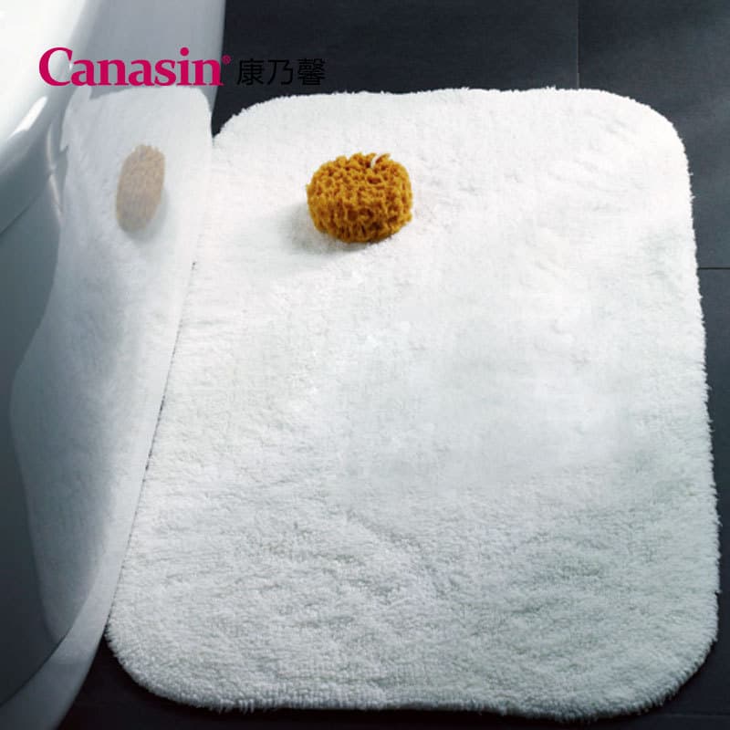 Carnation five-star hotel floor towel, long-pile mat, pure cotton thickened carpet door mat, absorbent bathroom non-slip mat