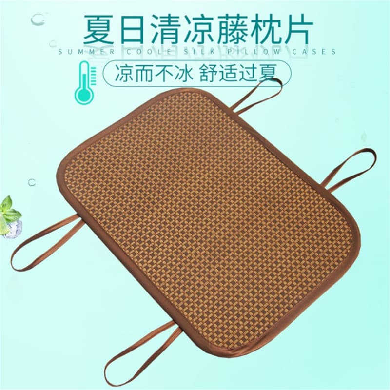Summer Pillow Mat for Kids, Kindergarten Pillow Cover, Rattan Pillow Mat, Cool Pillow Mat, Pillow Cover