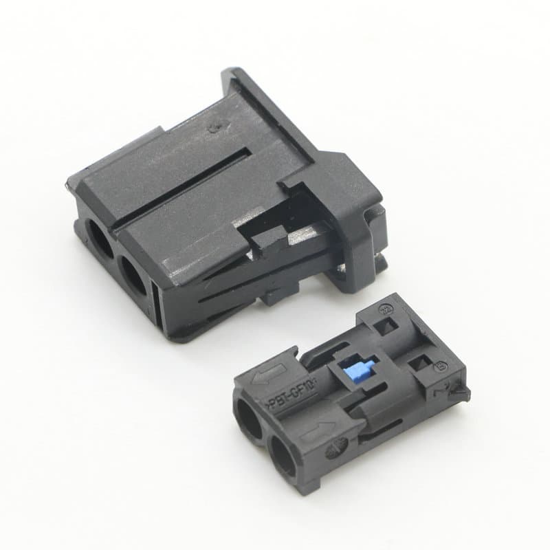 MOST Automotive Fiber Optic Audio Amplifier Fiber Connector Male Housing + Inner Shell Set