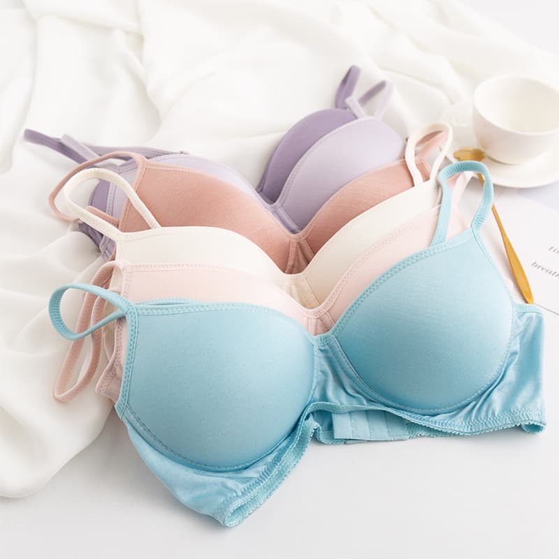 Tangge Silk Bra Women's Mulberry Silk Underwear Silk Bra Thin Sports Bra Girls' Bra