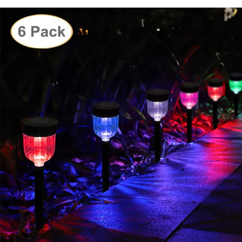 LED solar lawn light, courtyard light, outdoor landscape decorative garden light, ground-mounted floodlight, street light, courtyard landscape