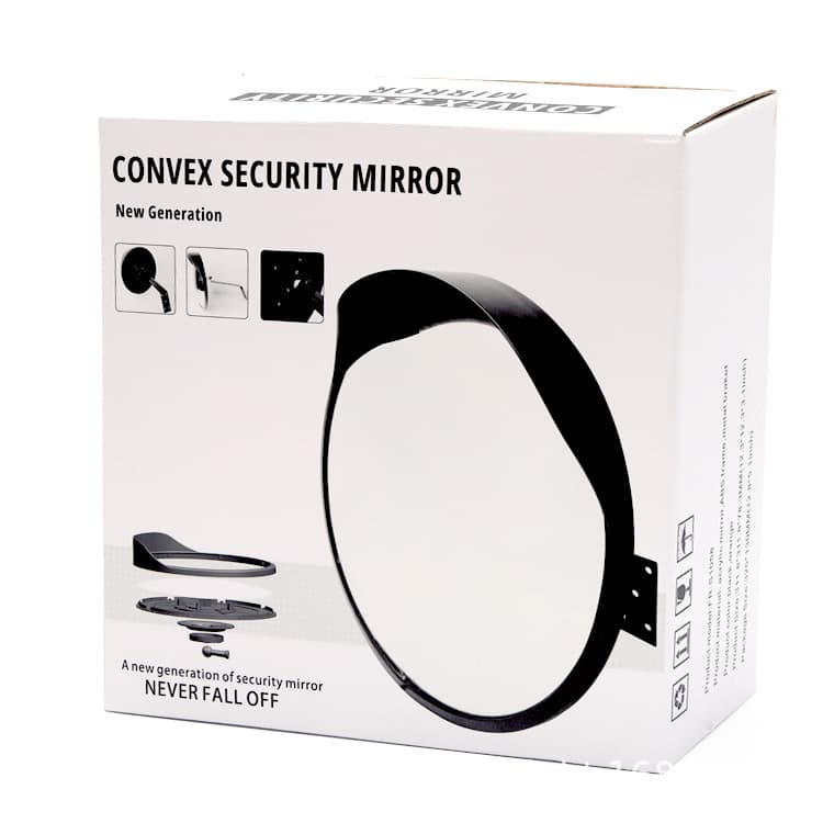 Acrylic Indoor Outdoor Traffic Wide Angle Mirror Road Convex Spherical Mirror Corner Bend Anti-theft