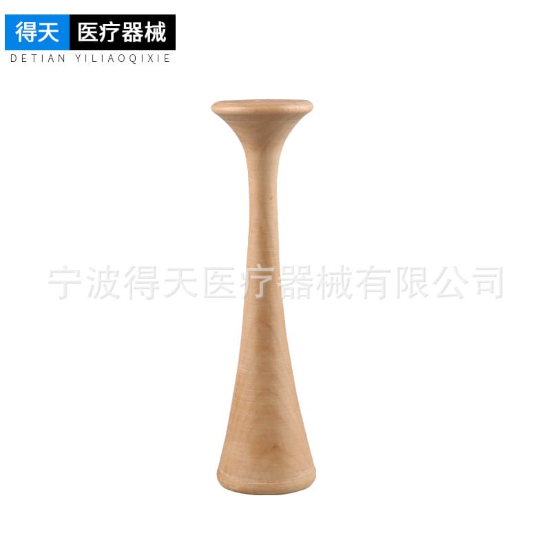 Wholesale and Retail Wooden Fetal Stethoscope DT514 Ningbo Manufacturer Supply Medical Stethoscope