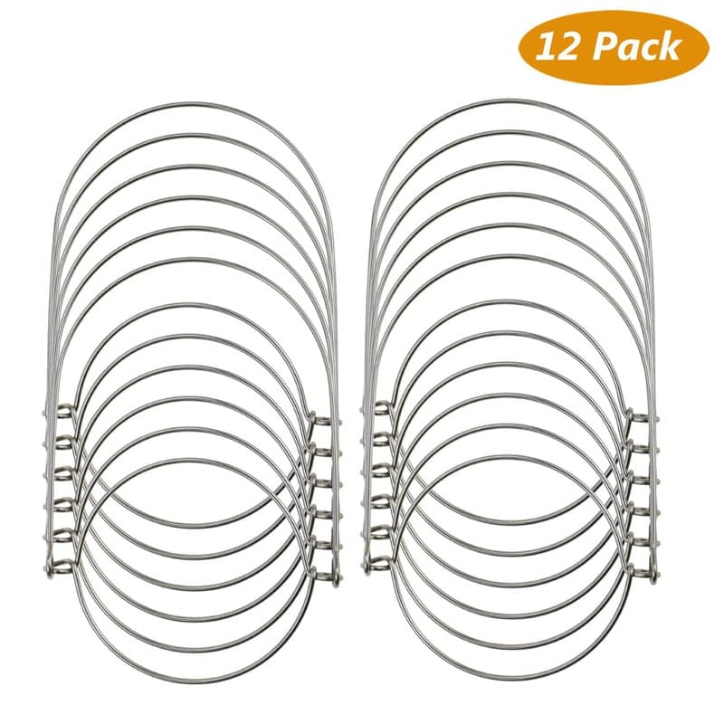 Factory Supply Electroplated Tinplate Universal Handle Wide Mouth 86mm Standard Mouth 70mm Solar Light Silver Handle