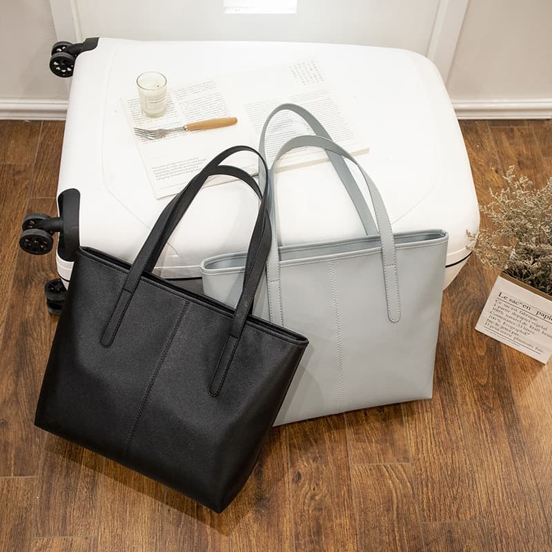 Women's Bag 2026 Autumn/Winter New Shopping Minimalist Shoulder Bag Large Capacity Korean Style Handbag Tote Bag Trendy Bag
