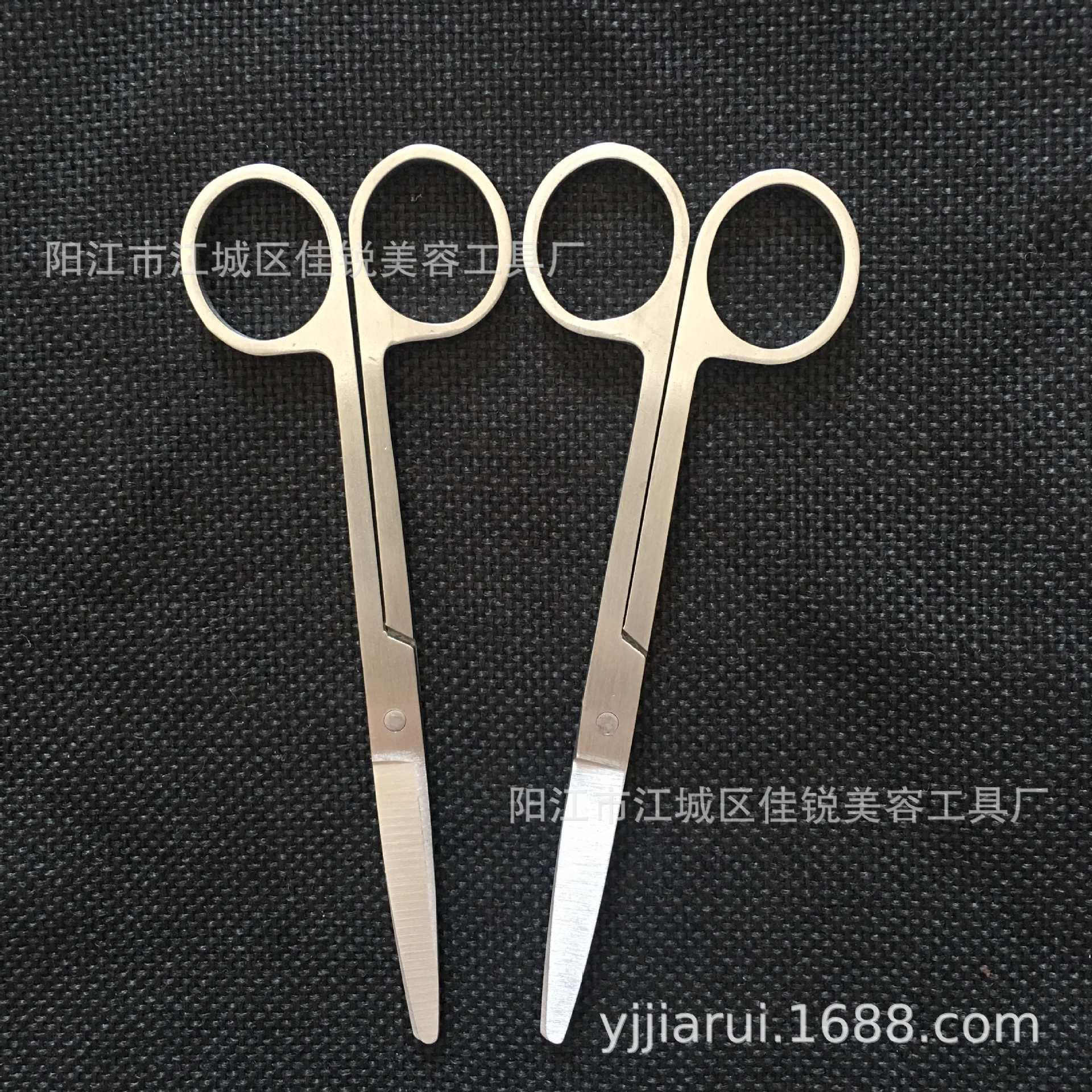 12.5cm Stitch Removal Scissors, Bandage Scissors, Safety Gauze Scissors, Animal Surgery Umbilical Cord Scissors, AED Mayo Scissor